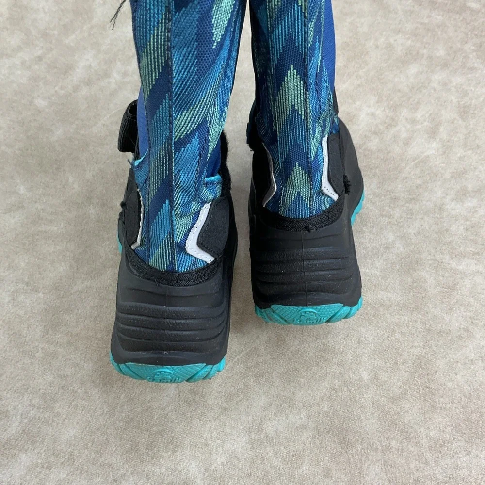 Kamik Kids‎ Snowfall Waterproof Insulated Snow Winter Boots Black Kids Size 13